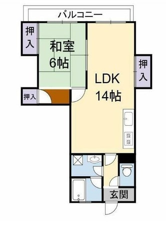 野里駅 徒歩15分 2階の物件間取画像